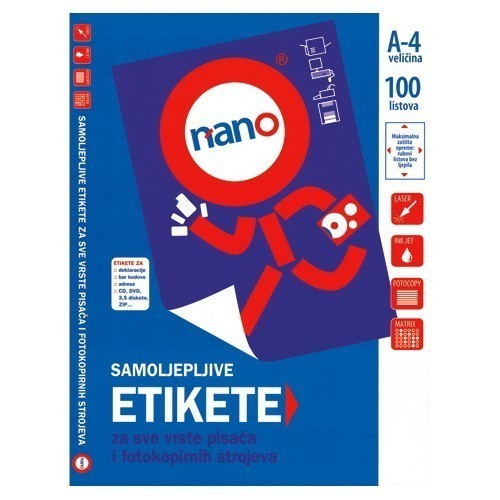 Etikete laser 30x15mm N-00 100/1