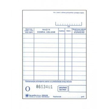 Paragon blok OG VII-3/NCR