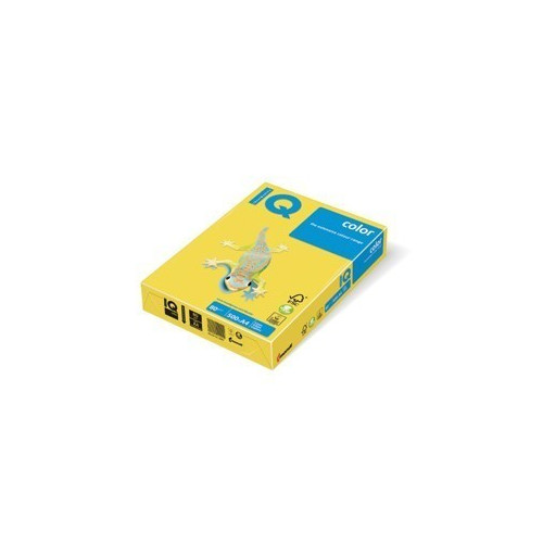 Papir A4 fotokopirni 80g IQ color intenziv CY39 Canary Yellow 500/1