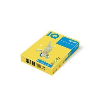 Papir A4 fotokopirni 80g IQ color intenziv CY39 Canary Yellow 500/1