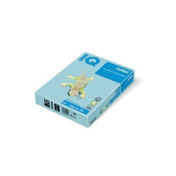 Papir A4 fotokopirni 80g IQ color pastel MB30 Medium Blue 500/1