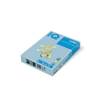 Papir A4 fotokopirni 80g IQ color pastel OBL70 Iceblue 500/1