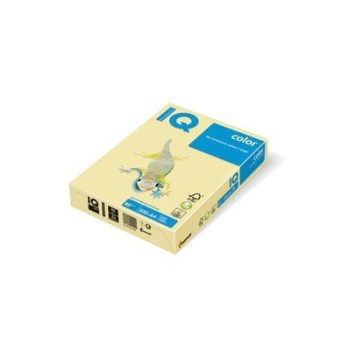 Papir A4 fotokopirni 80g IQ color pastel YE23 Yellow 500/1