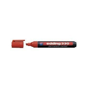 Marker permanentni 1-5mm Edding 330 crveni