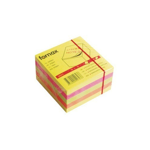 Blok samoljepljivi 75x75mm 450 listova neon mix