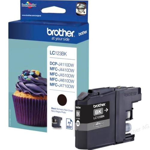 Tinta Brother LC-123 BK crna/black original