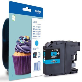Tinta Brother LC-123 C plava/cyan original