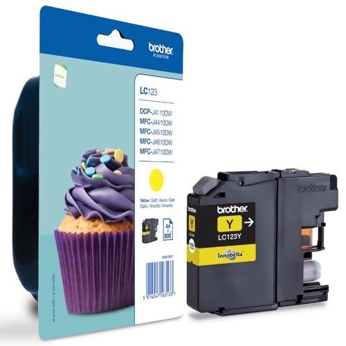 Tinta Brother LC-123 M ljubičasta/magenta original