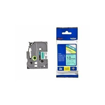 Ribbon BROTHER 18mm crno na zelenom - TZE741