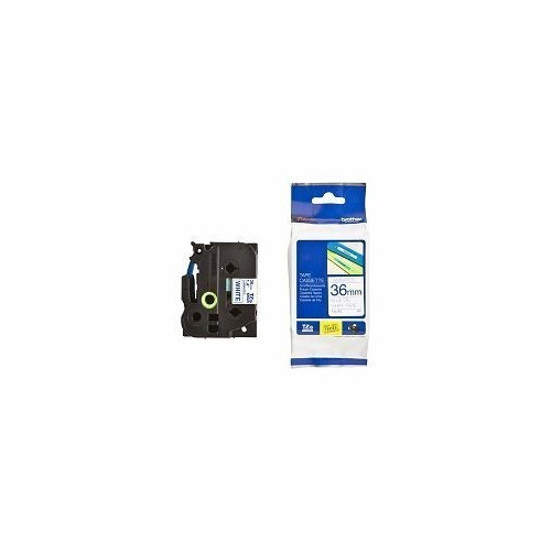 Ribbon BROTHER 36mm plavo na bijelom - TZE263