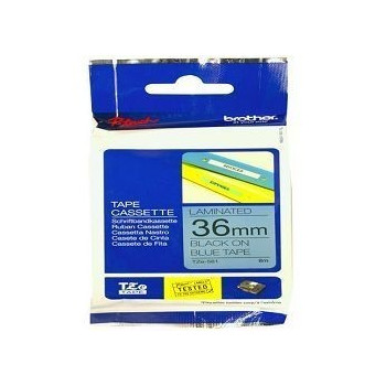 Ribbon BROTHER 36mm crna na plavoj - TZE561