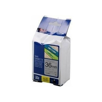 Ribbon BROTHER 36mm crna na mat srebrnoj - TZEM961