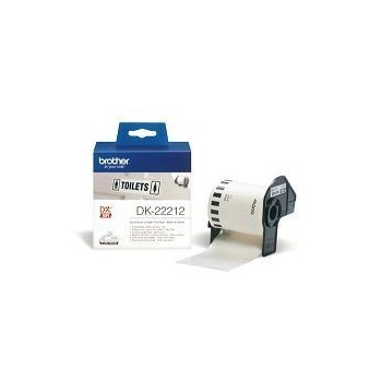Ribbon BROTHER DK22212 bijela film papirna traka 62mm u dužini 15.24m