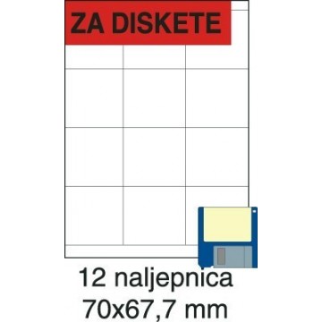 Etikete laser 70x67,7 100/1...