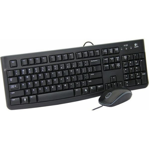 Tipkovnica LOGITECH MK120 Desktop (tipkovnica+miš)