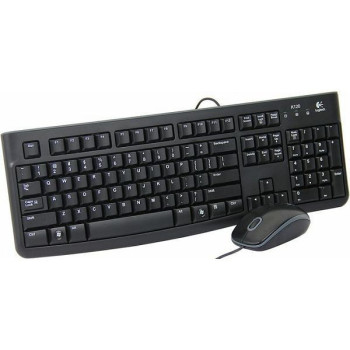 Tipkovnica LOGITECH MK120 Desktop (tipkovnica+miš)