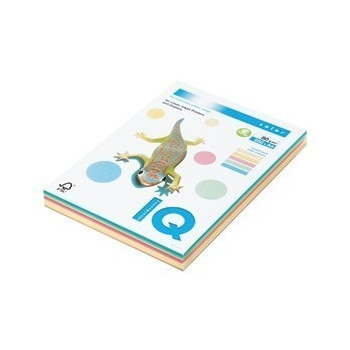 Papir fotokopirni A4 80g IQ color mix pastelne boje 250/1