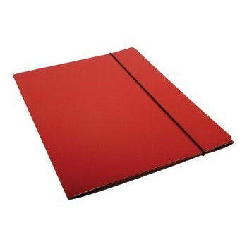 Fascikl s gumicom 25x34,2cm crveni