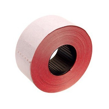 Etikete u roli 26x16 crvene