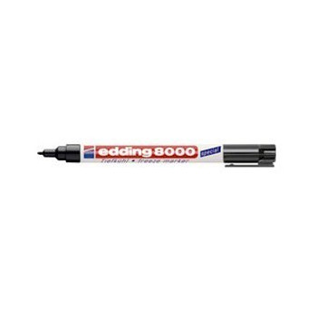 Marker za smrznutu ambalažu Edding 8000 crni