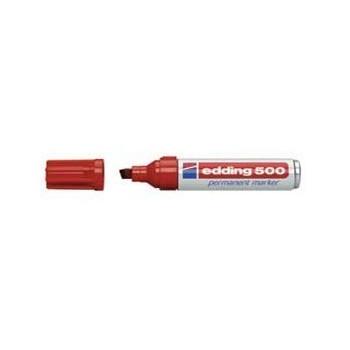 Marker permanentni 2-7mm Edding 500 crveni