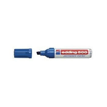 Marker permanentni 2-7mm Edding 500 plavi