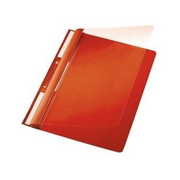 Fascikl mehanika euro s 2rupe pvc A4 Leitz crveni