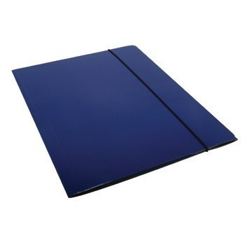 Fascikl s gumicom 25x34,2cm plavi