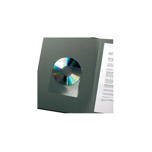 Etui za 1 CD pp samoljepljiv s prstohvatom 10/1