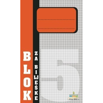 Blok za bilješke br.5 dimenzije 11,2x17cm 50 listova