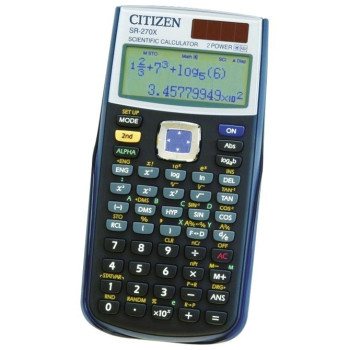 Kalkulator tehnički 10+2mjesta 251 funkcija Citizen SR-270X crni