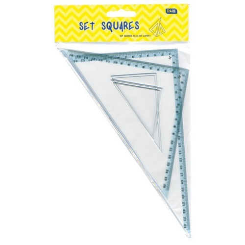 Trokut pvc 25cm (45°+60°)