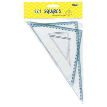 Trokut pvc 25cm (45°+60°)