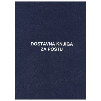 Obrazac B-143a dostavna knjiga za poštu