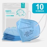 MASKA RESPIRATOR FFP2 PLAVA 10/1 (1kom-6,90kn)