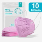 MASKA RESPIRATOR FFP2 PINK 10/1 (1kom-6,90kn)