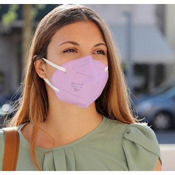 MASKA RESPIRATOR FFP2 PINK 10/1 (1kom-6,90kn)