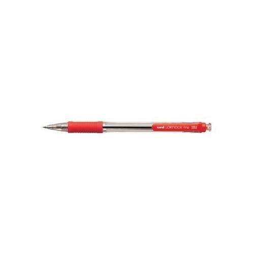 Olovka kemijska Uni SN-101 crvena Fine Laknock