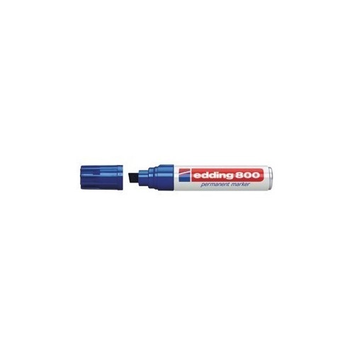 Marker permanentni 4-12mm Edding 800 plavi