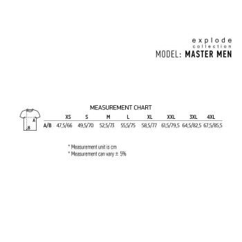 Majica muška 150g pamučna kratki rukav MASTER MEN