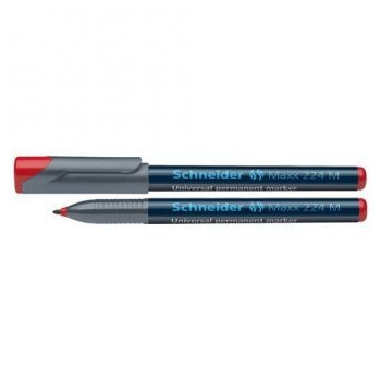 Flomaster Schneider permanent marker OHP Maxx 224 M 1 mm crveni
