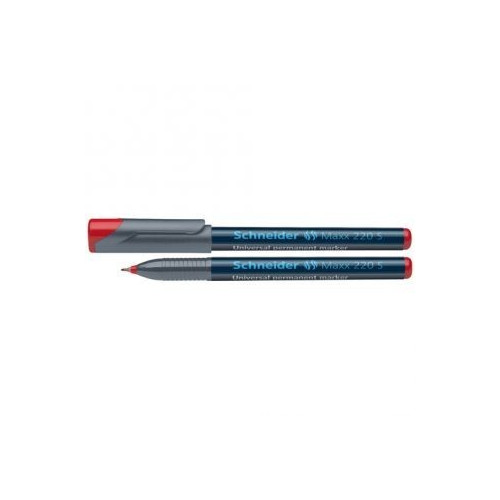 Flomaster Schneider permanent marker OHP Maxx 220 S 0,4 mm crveni