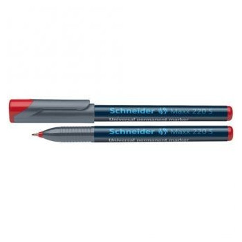 Flomaster Schneider permanent marker OHP Maxx 220 S 0,4 mm crveni