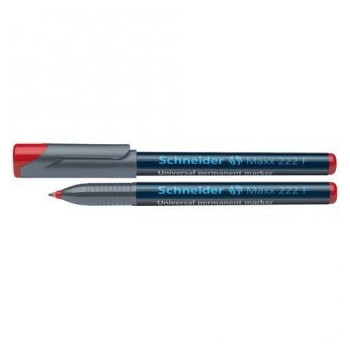 Flomaster Schneider permanent marker OHP Maxx 222 F 0,7 mm crveni