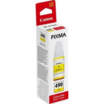 Tinta CANON GI-490 žuta yellow