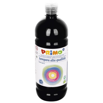 Boja tempera 1litra crna