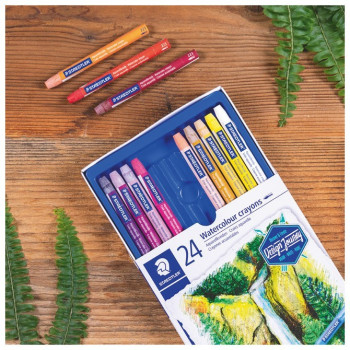 Boje voštane akvarel 12boja Design Journey Staedtler