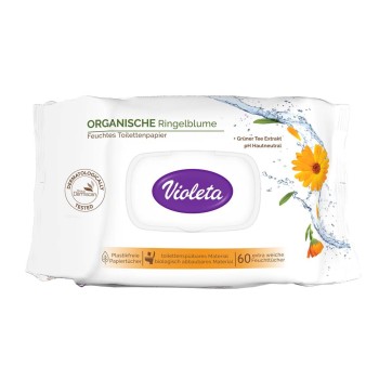 Vlažni wc papir Violeta 40/1 kamilica
