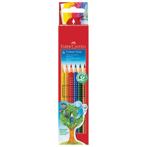 Boje drvene 6boja Grip 2001 Faber-Castell