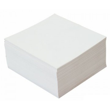 Papir za kocku 9x9x5cm bijeli